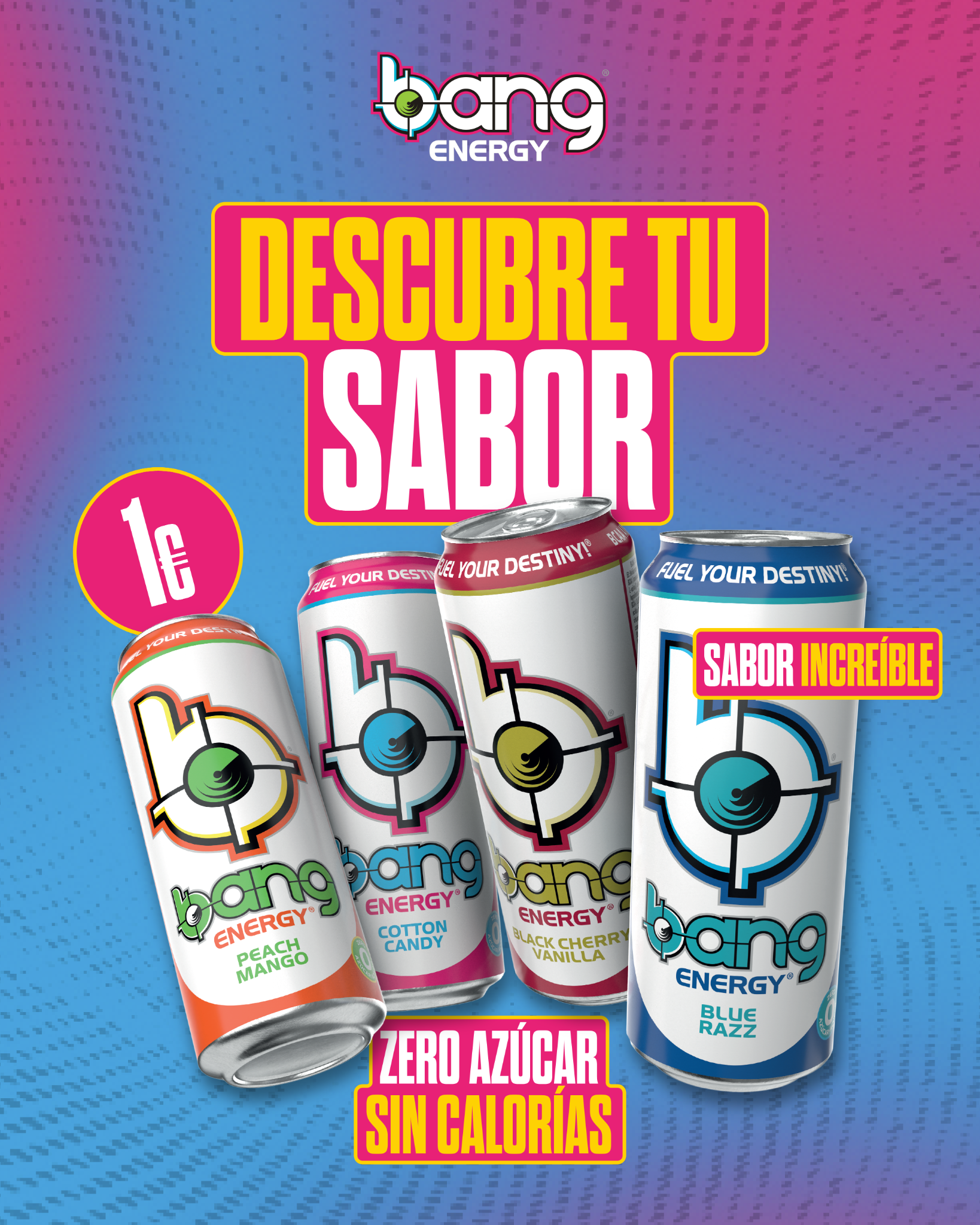 Bang Energy Spain Facebook ad from May 8, 2026