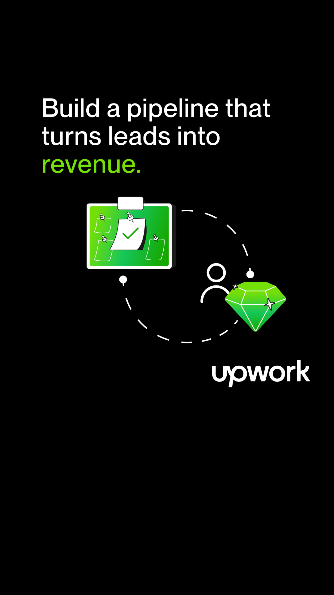 Upwork Facebook ad