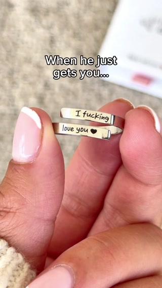 Hope Rings Facebook ad: I F♡cking Love You Ring