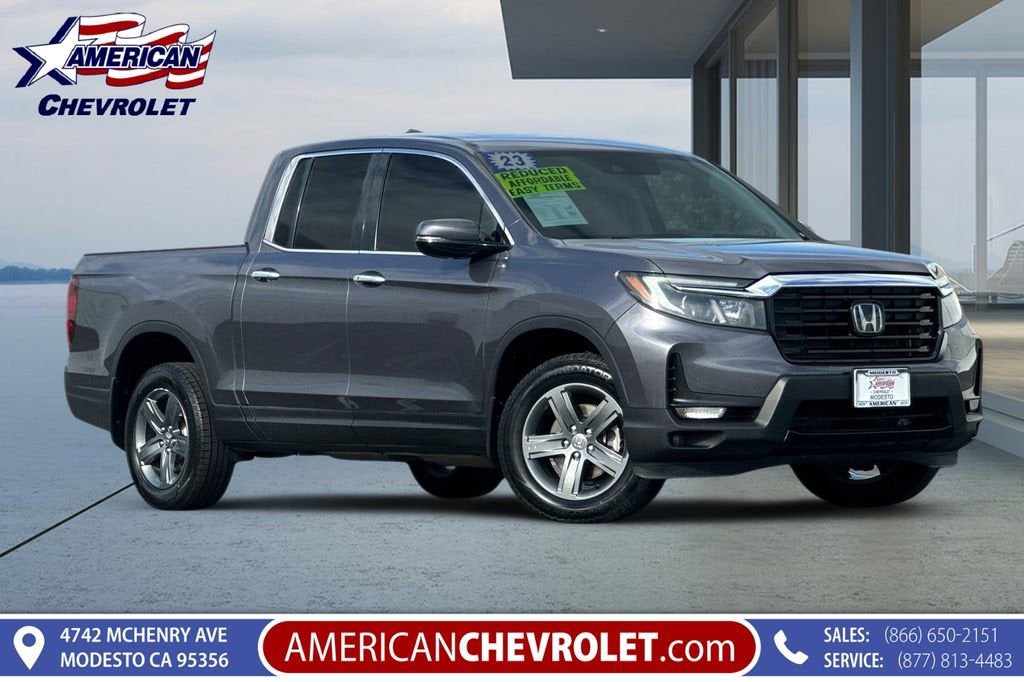 American Chevrolet Facebook ad: 2023 Honda Ridgeline RTL-E Modesto CA | American Chevrolet…
