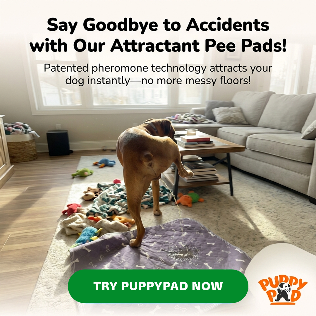 PuppyPad Facebook ad