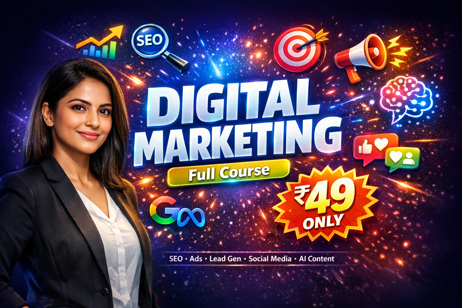 Juno School of Business Facebook ad