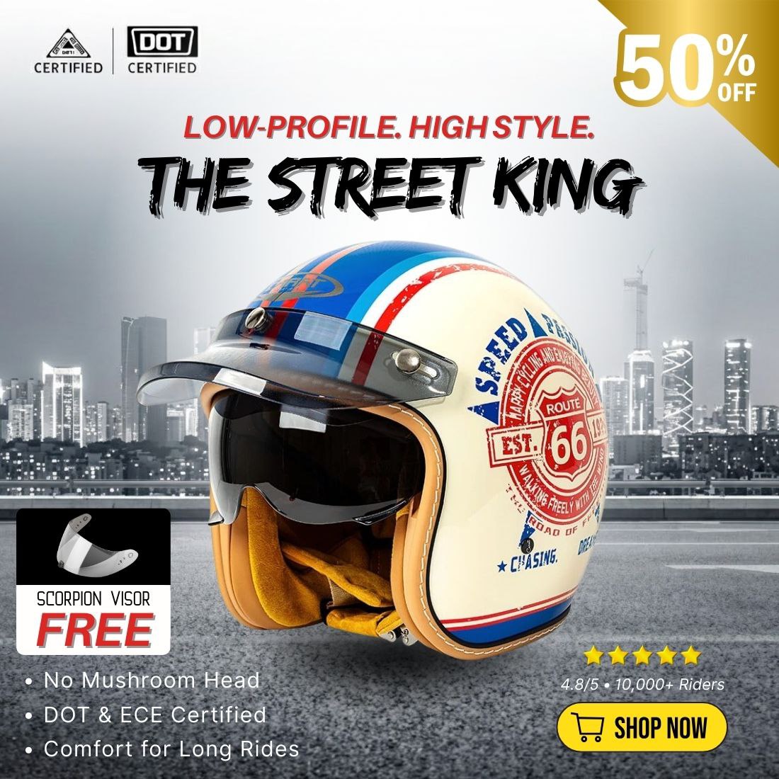 BikerZonez Global Facebook ad