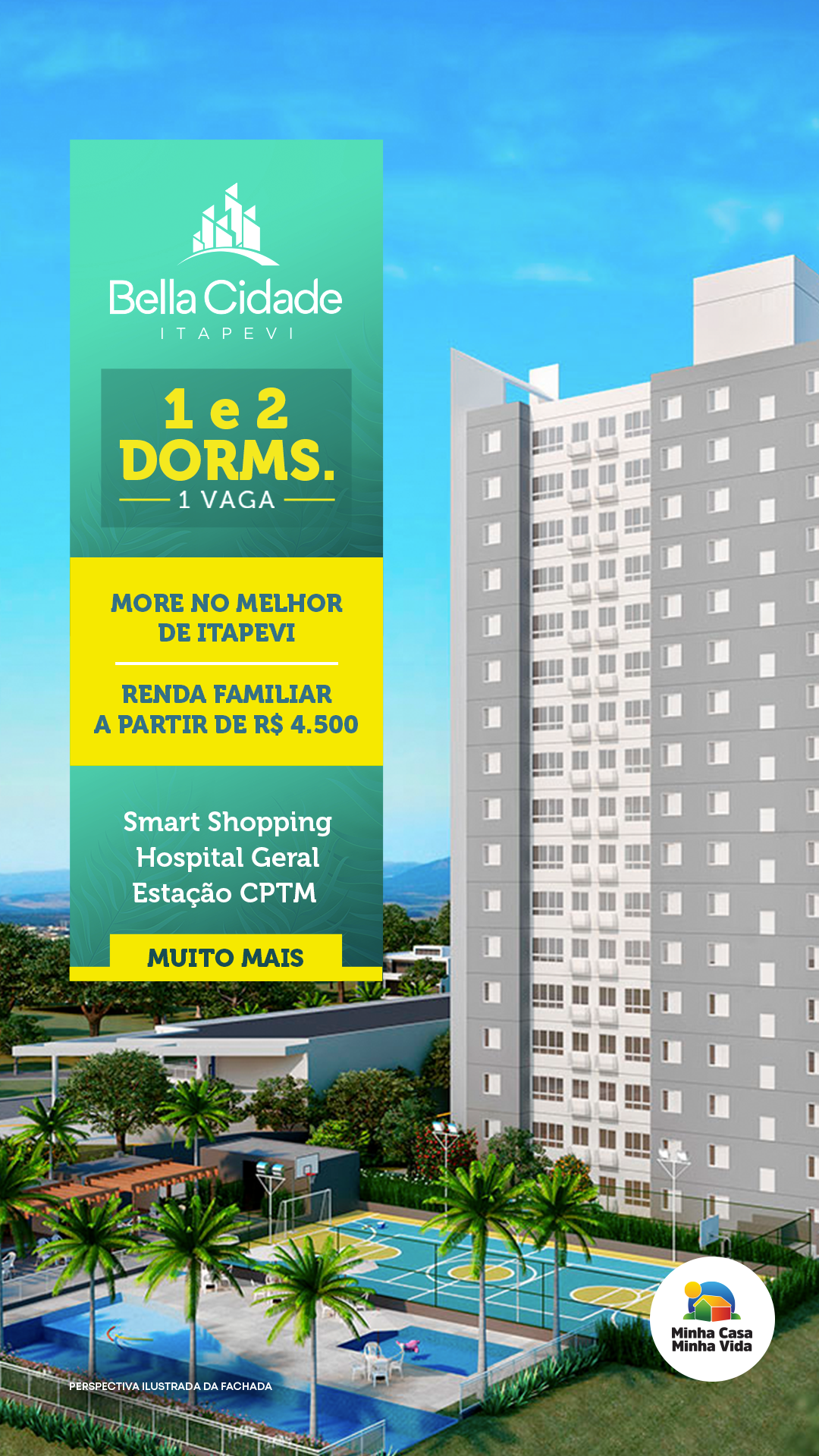 Bella Cidade itapevi Facebook ad from Aug 22, 2025
