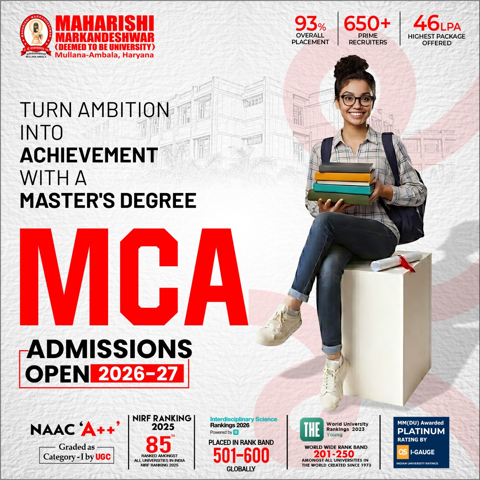 MM - Deemed to be University Facebook ad
