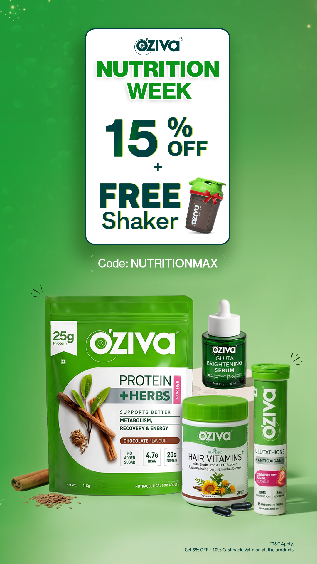 OZiva Facebook ad
