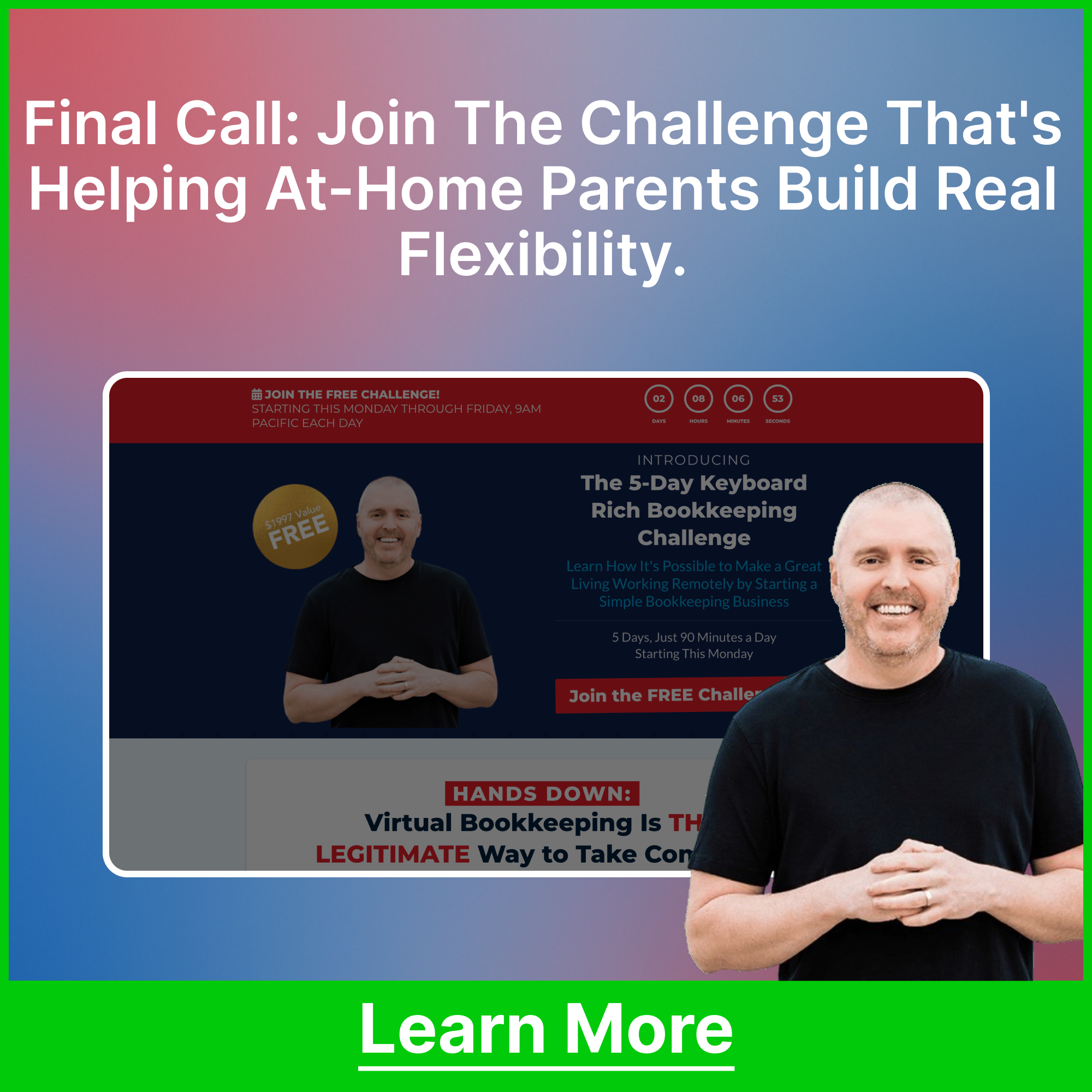 Booming Bookkeeping Business Facebook ad