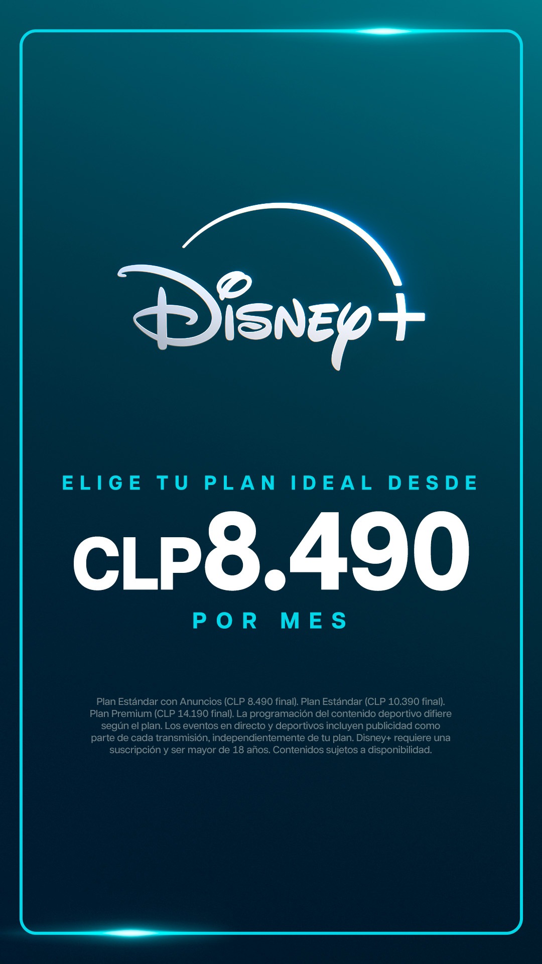 Disney+ Facebook ad