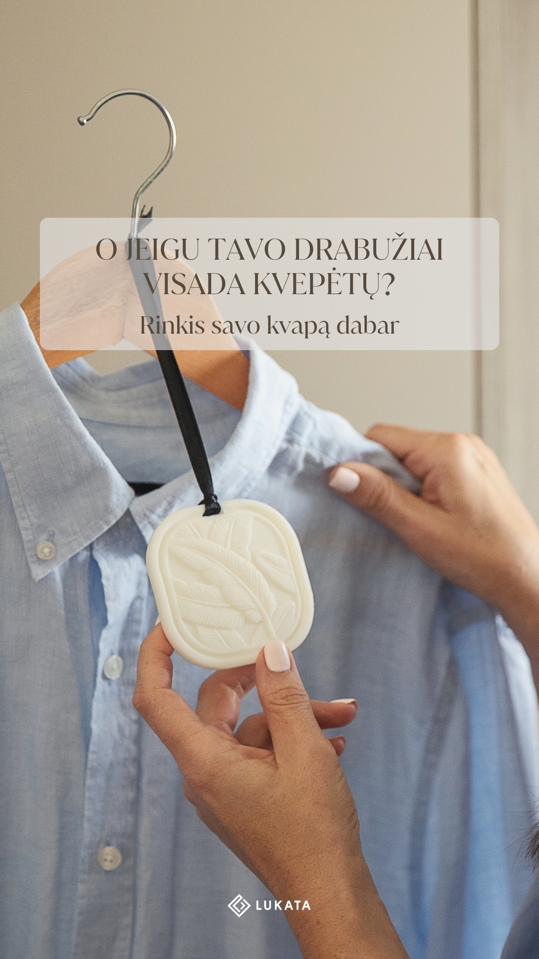 Lukata Candles Facebook ad: Kvapnaus vaško spintos kvapas