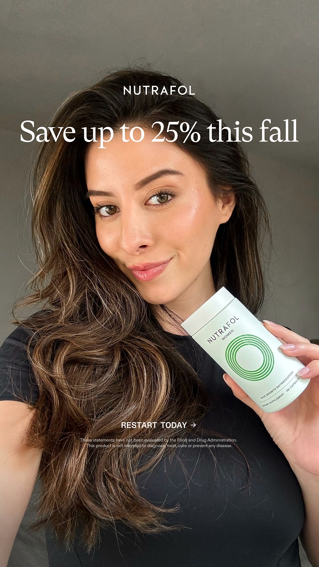 Nutrafol Facebook ad: A new season to restart.