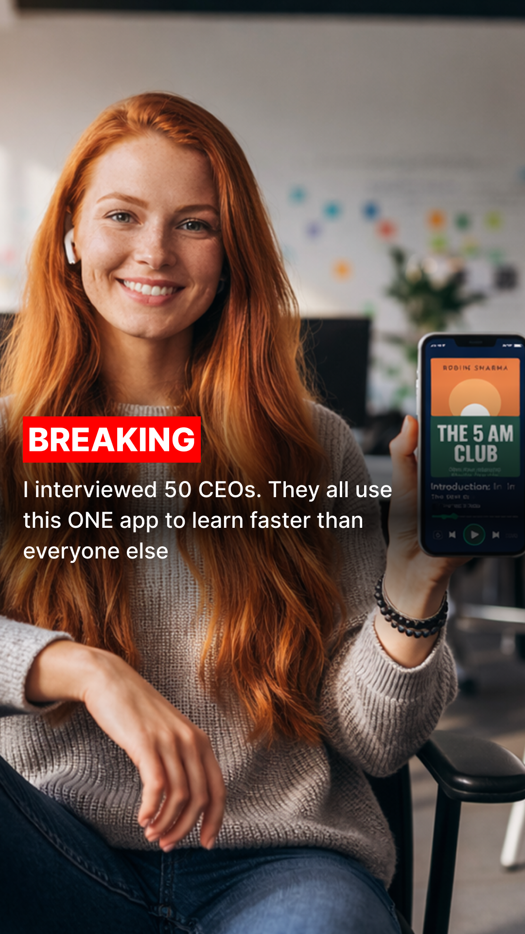 Blinkist Facebook ad