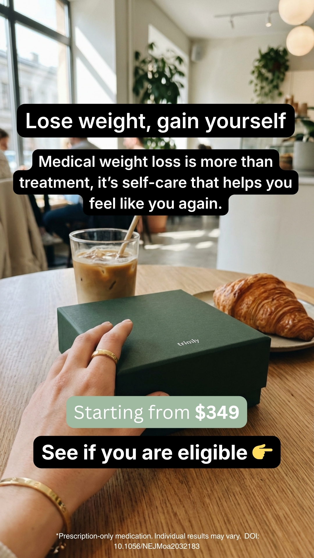Trimly Facebook ad
