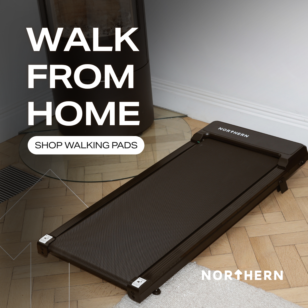 Northern Gym Equipment Facebook ad: 25% Off Walking Pad