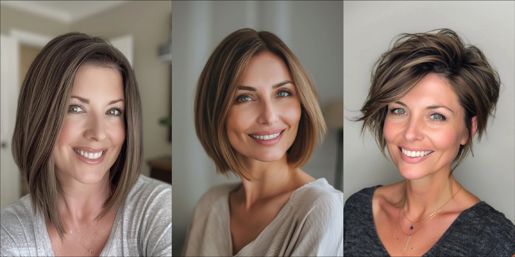 CreativeBooster Facebook ad: 75+ Stunning Bob Hairstyles for Women Over 40: Get…
