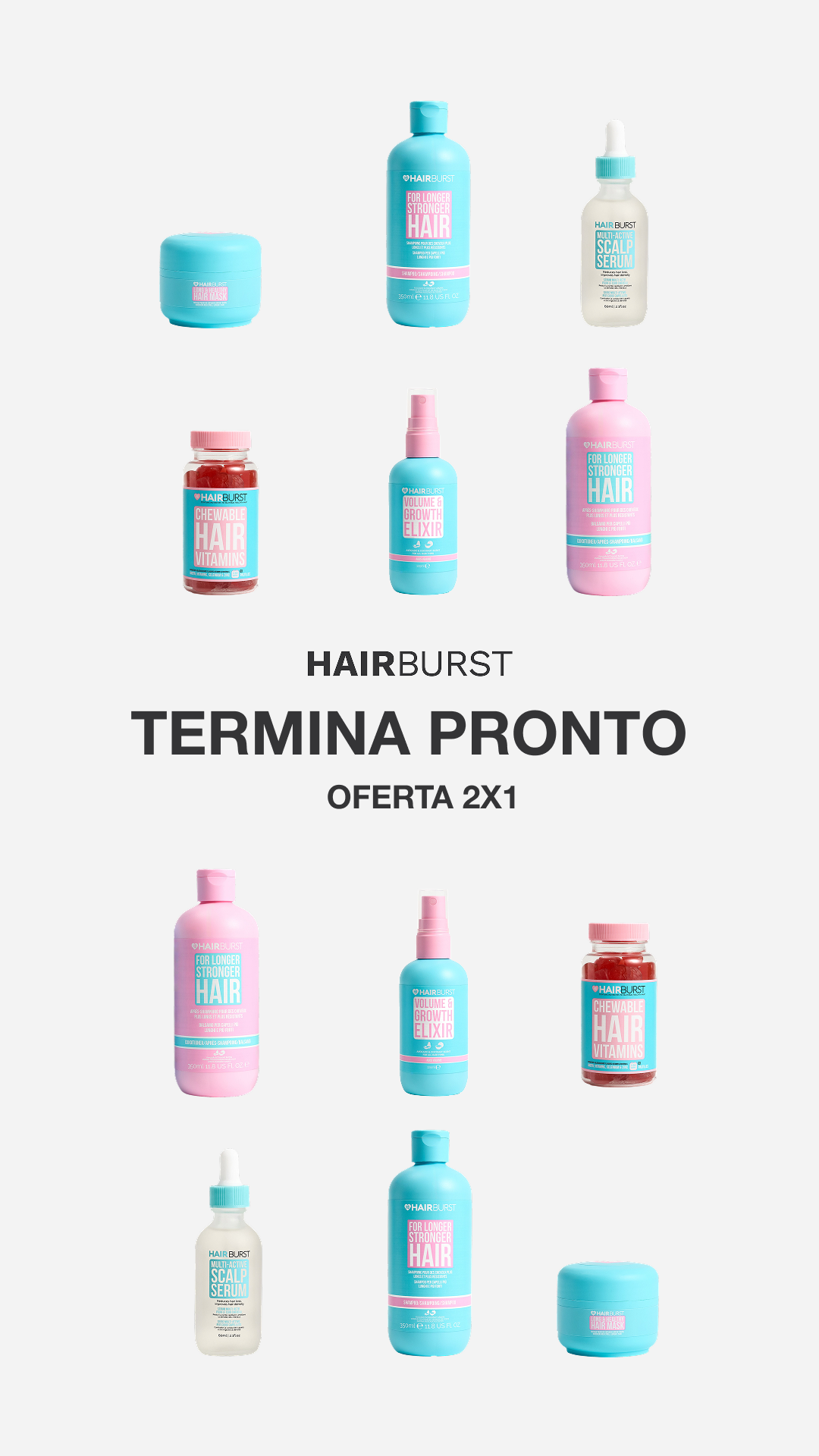 Hairburst España Facebook ad