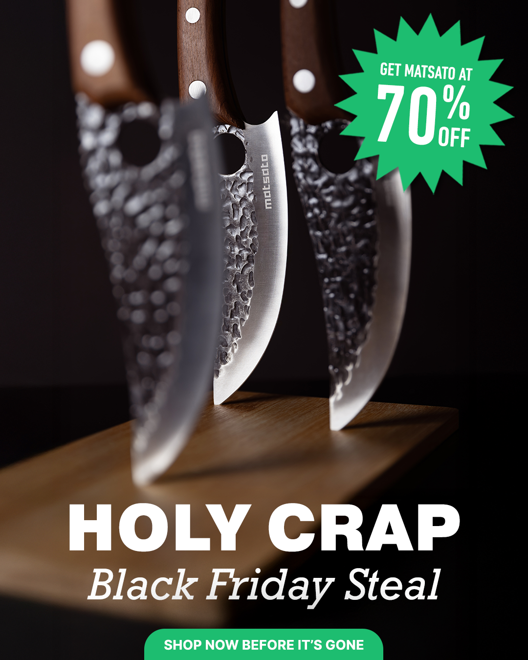 Black Friday Facebook ad: Black Friday Deal: 70% OFF