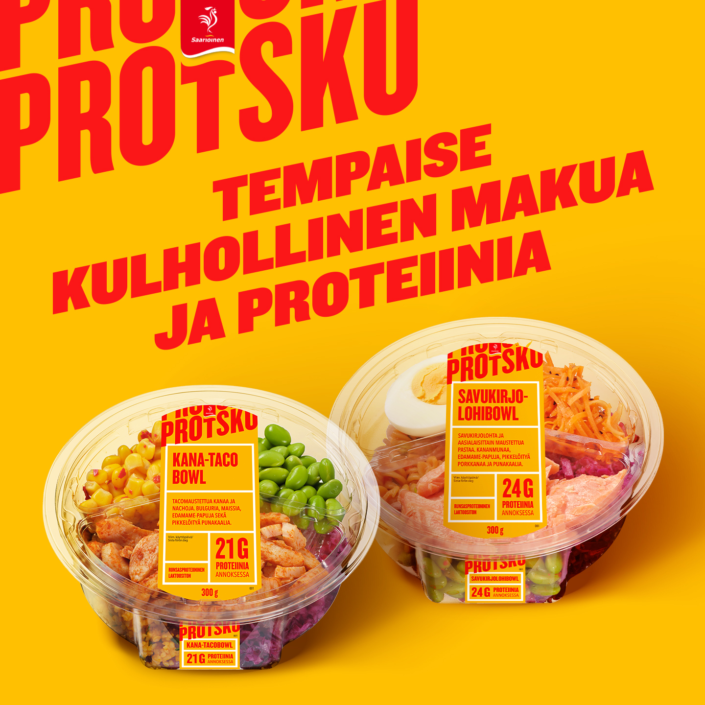Saarioinen Facebook ad from May 4, 2026