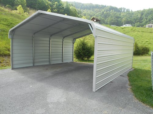 Kelly Erbse Facebook ad: Carport and RVport Sale! Starting at $59 a month or $1300…