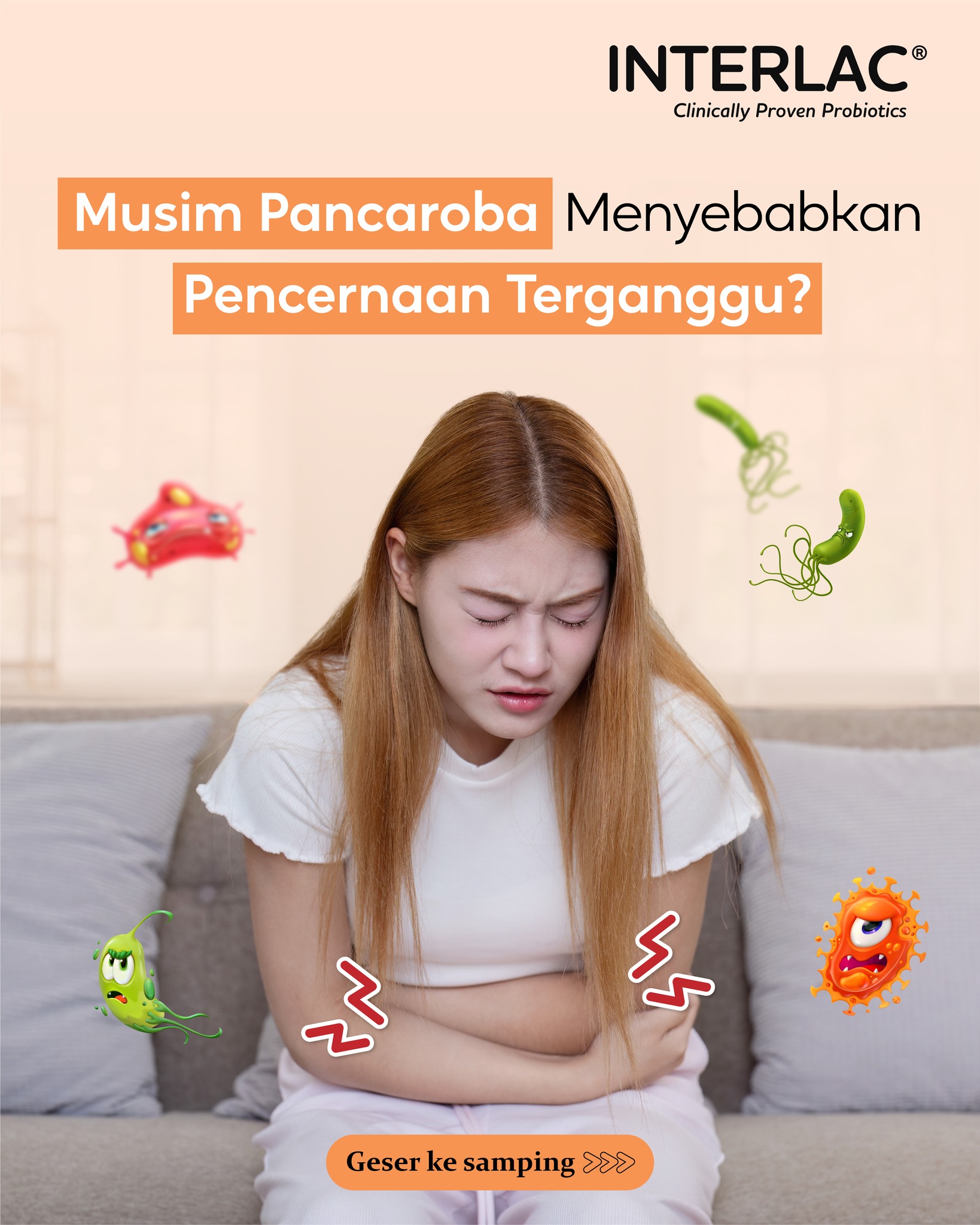 Interlac Probiotics Facebook ad