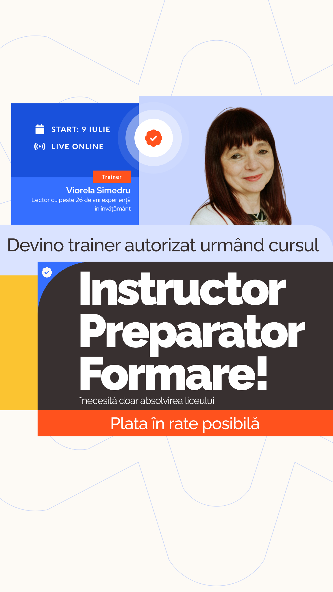 UP Training Facebook ad