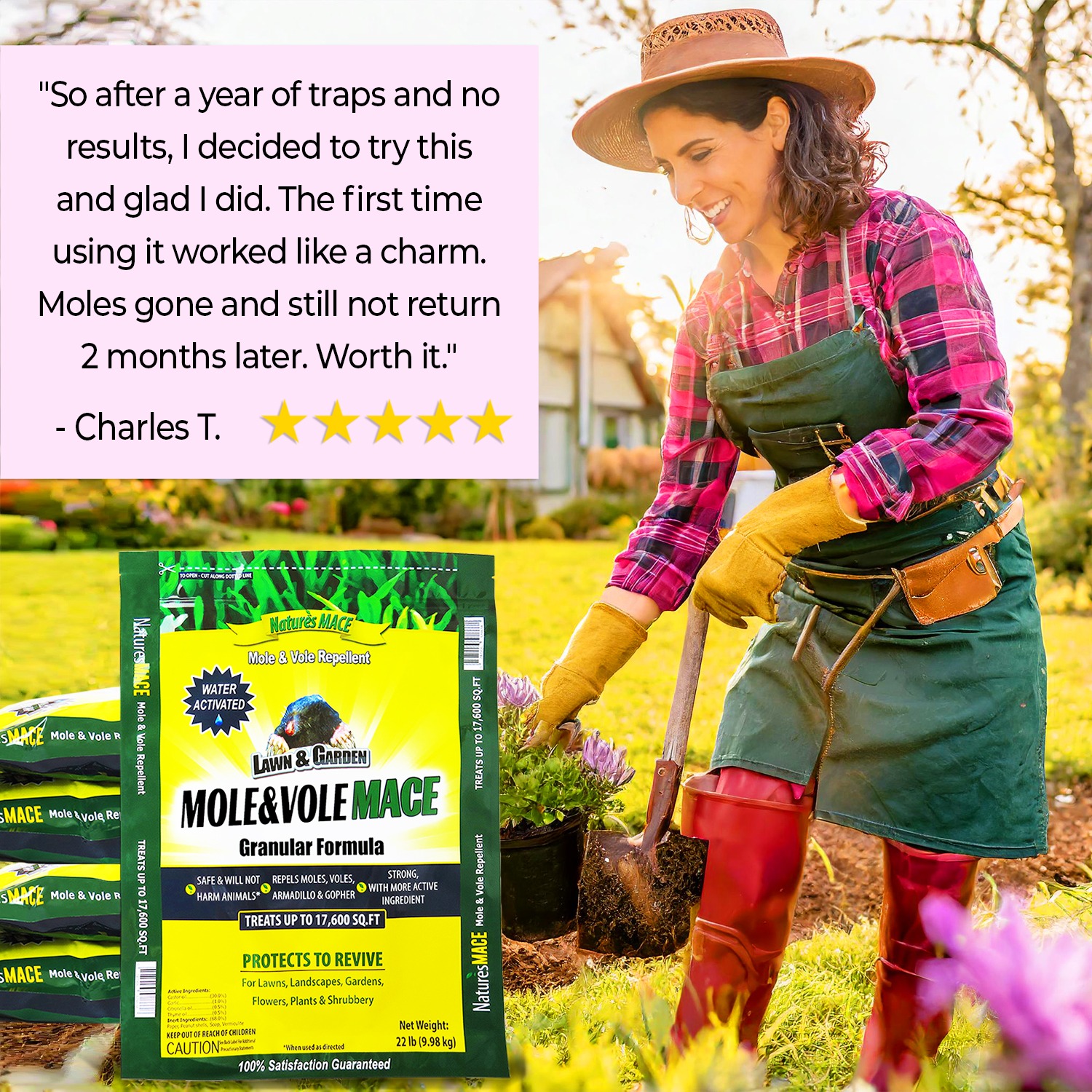 Nature's Mace Facebook ad from Mar 15, 2026