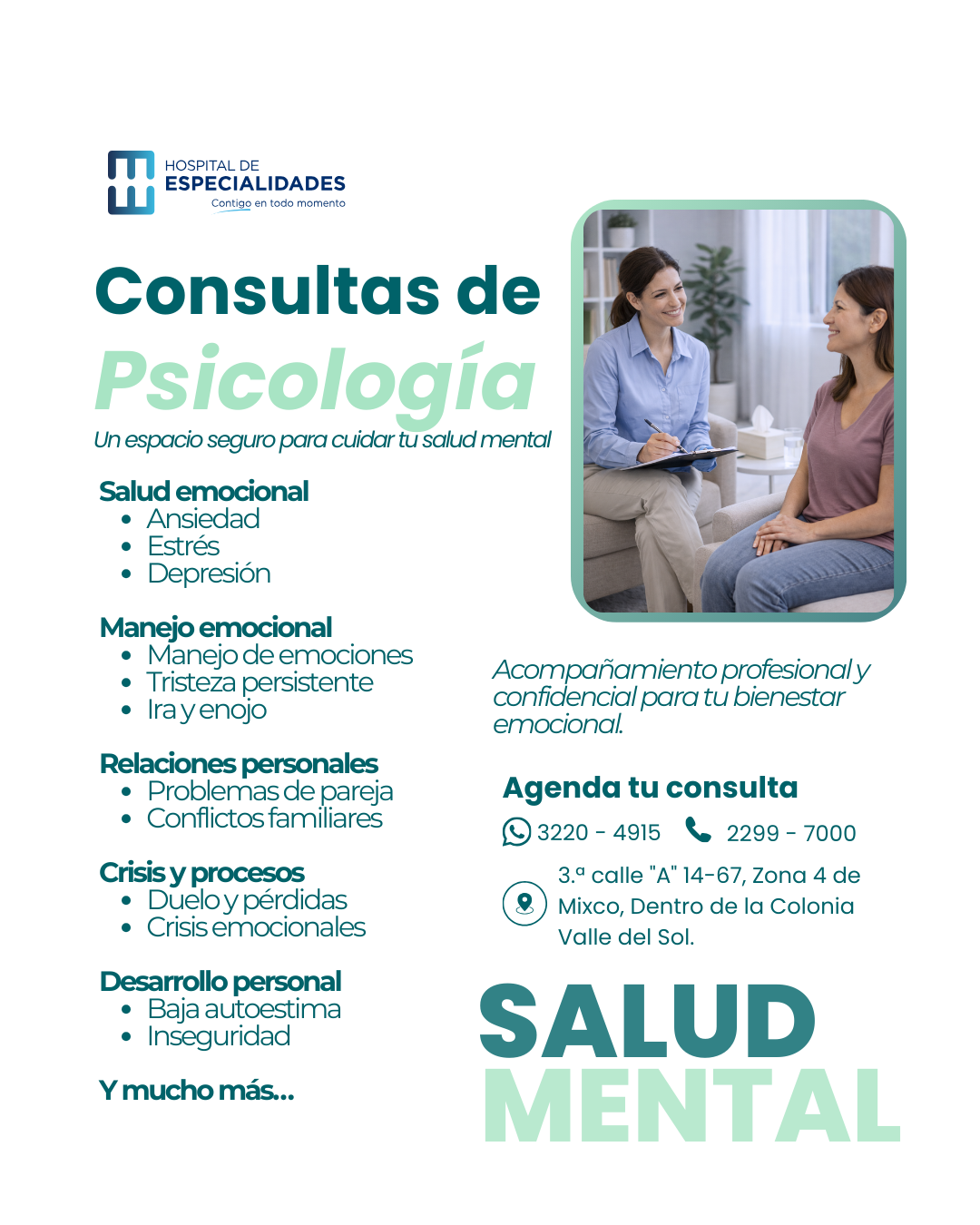 Hospital de Especialidades Facebook ad