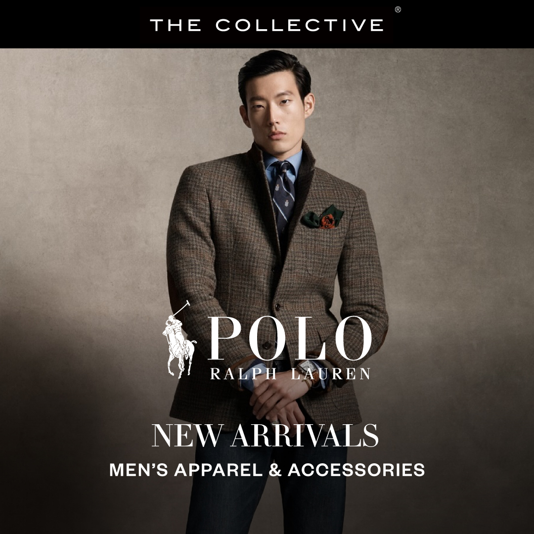The Collective Facebook ad: A New Season of Polos, T-shirts, Accessories and…