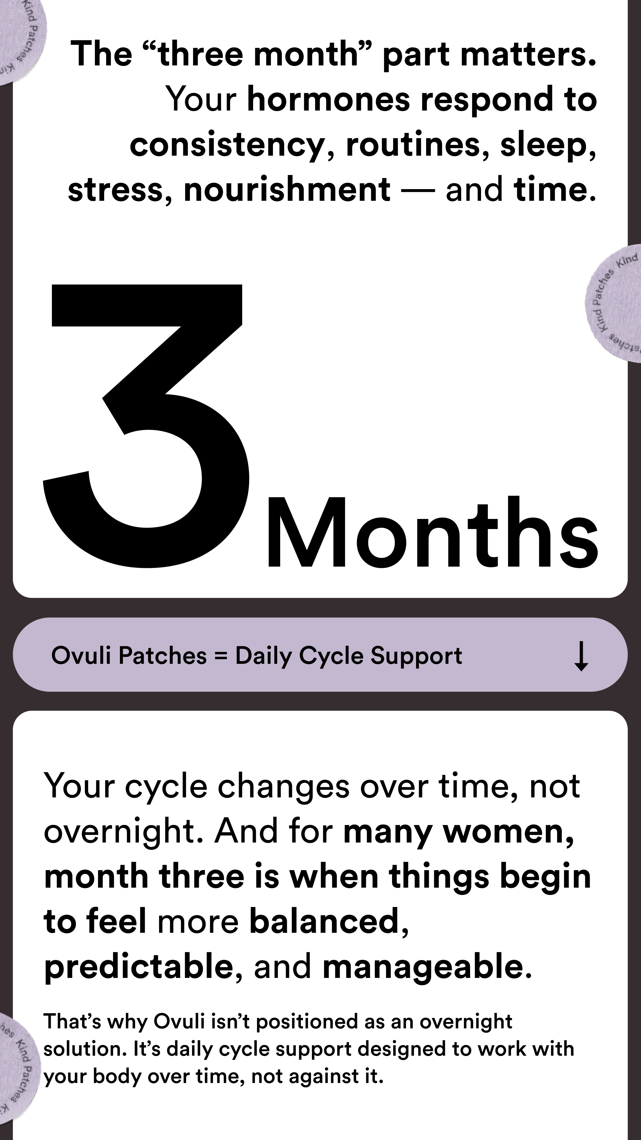 Kind Patches Facebook ad