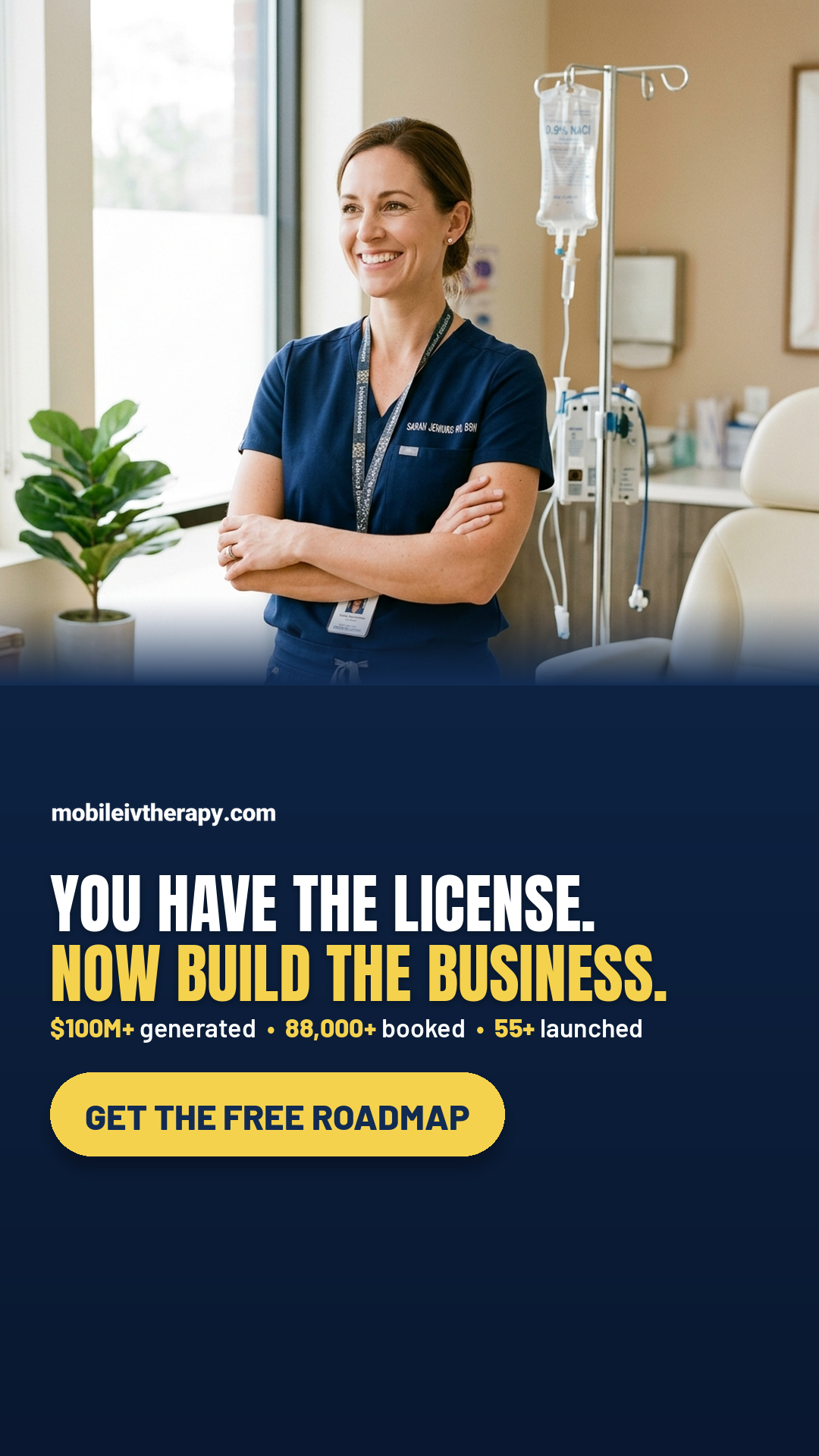 OMG Marketing Facebook ad: You already have the clinical skills.