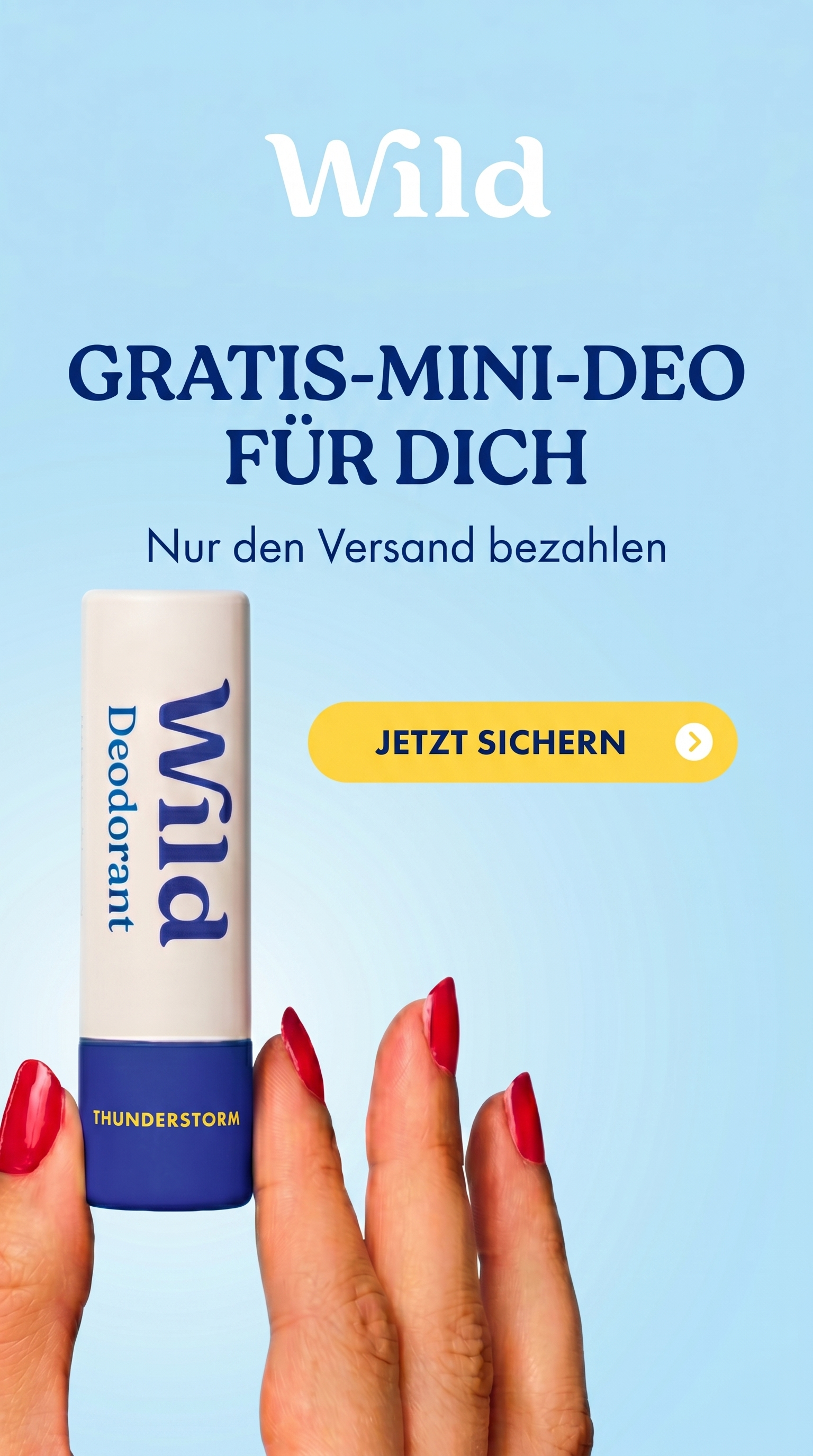 Wild-DE Facebook ad