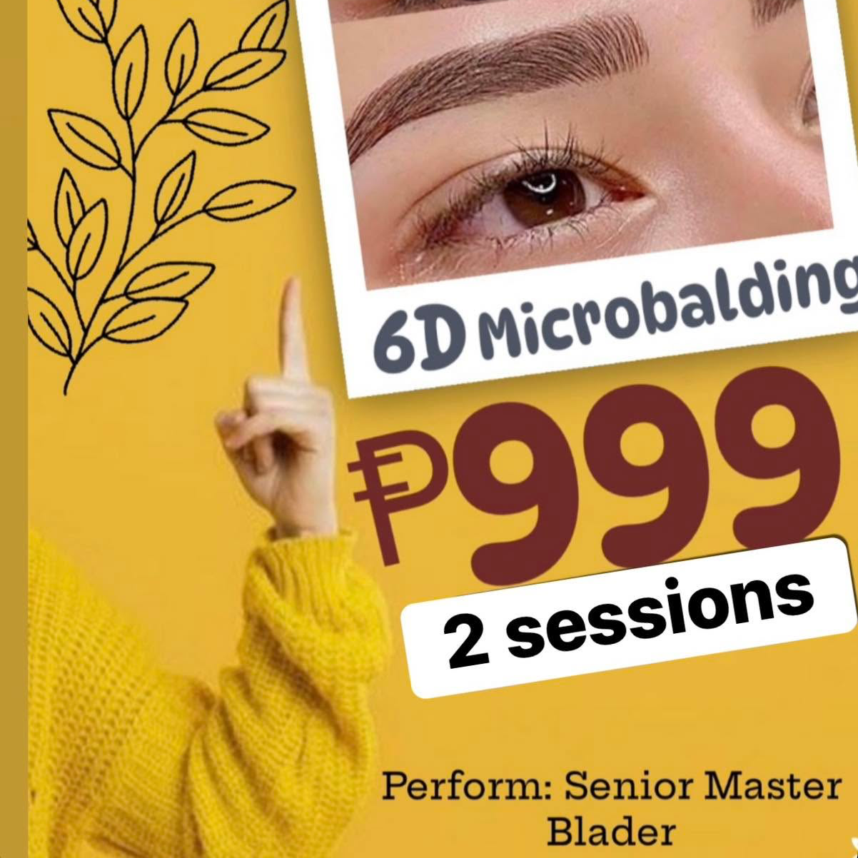 Browtique Beauty Clinic - Mandaluyong Facebook ad: Chat in Messenger