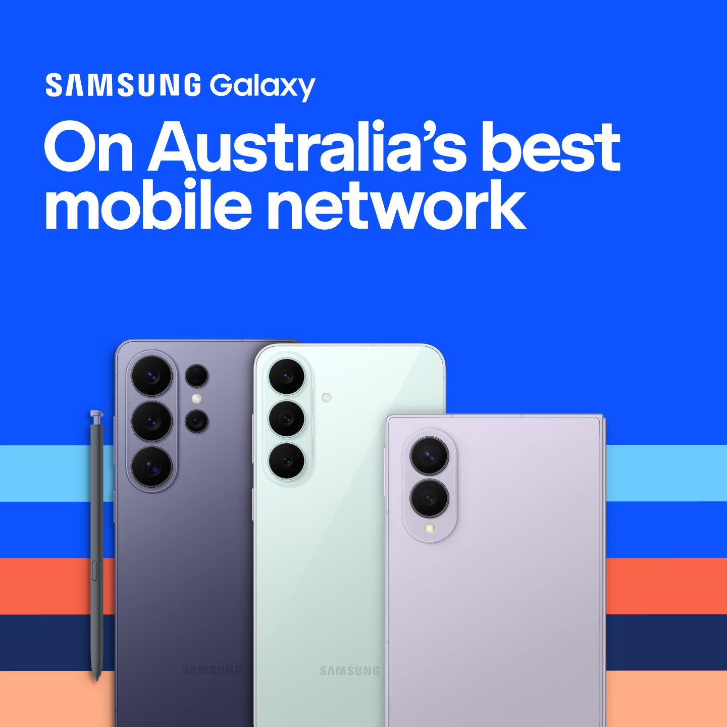 Telstra Facebook ad: Galaxy at Telstra