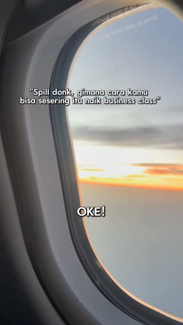 luluhobitravel Facebook ad: Kok bisa sih naik business class terus?
