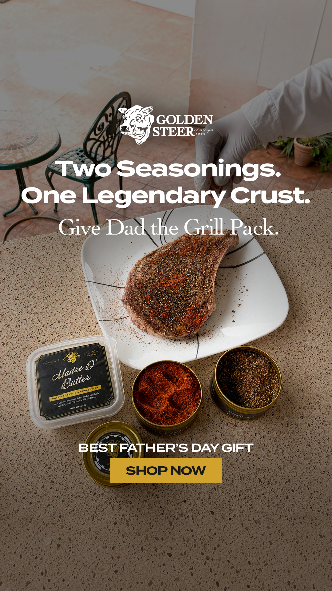Golden Steer Steak Company Facebook ad