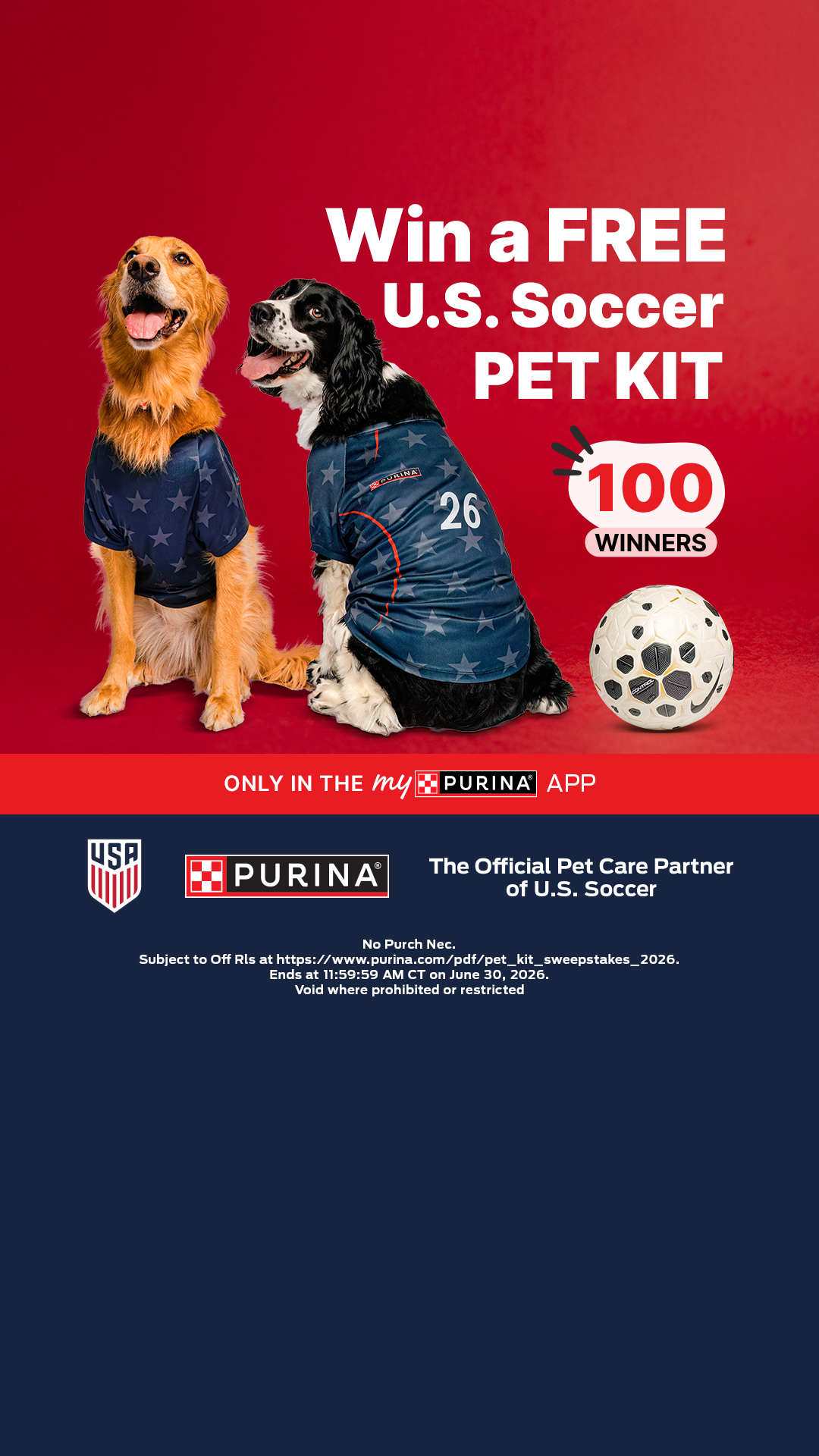 Purina Facebook ad