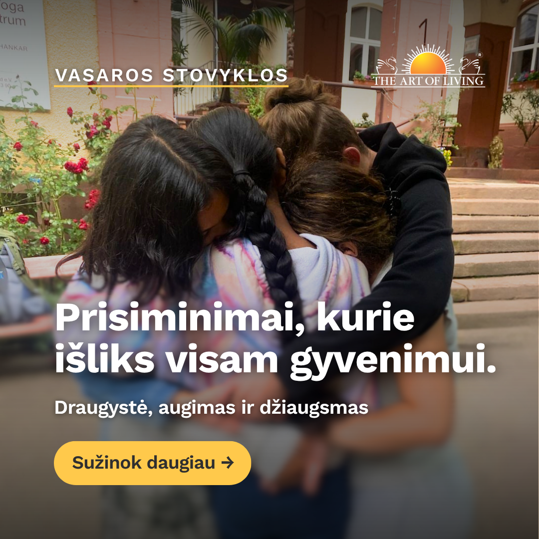 The Art of Living Facebook ad