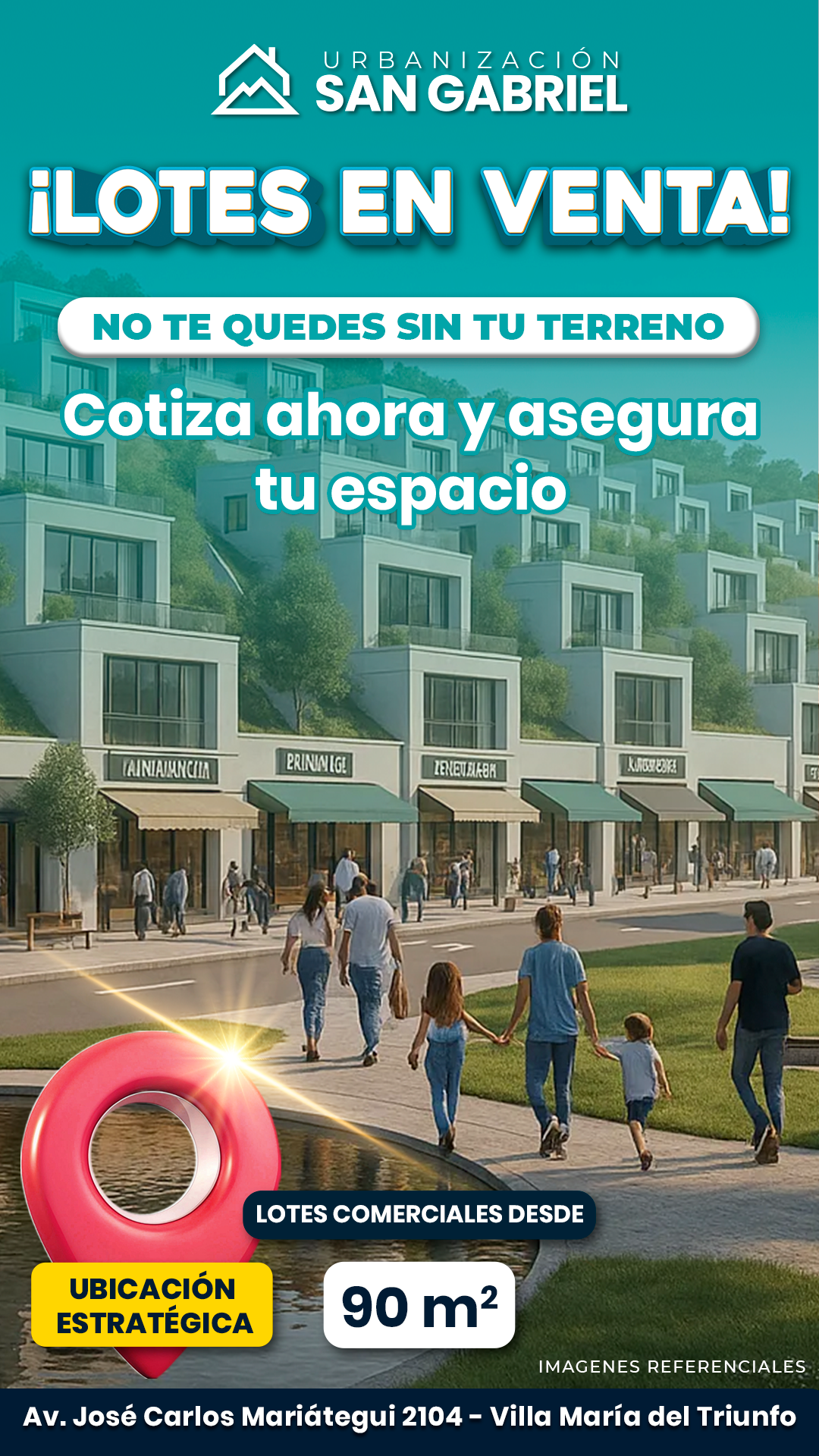 Urbanización San Gabriel Facebook ad from Jul 19, 2026