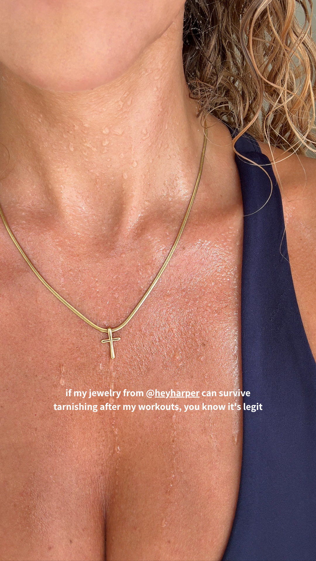 Sarah Weidacher Facebook ad: Tarnish-proof Jewelry