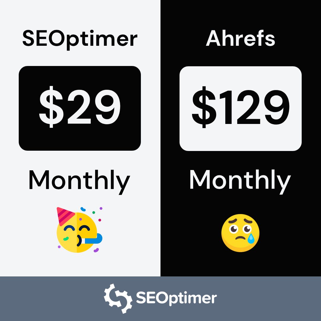SEOptimer Facebook ad