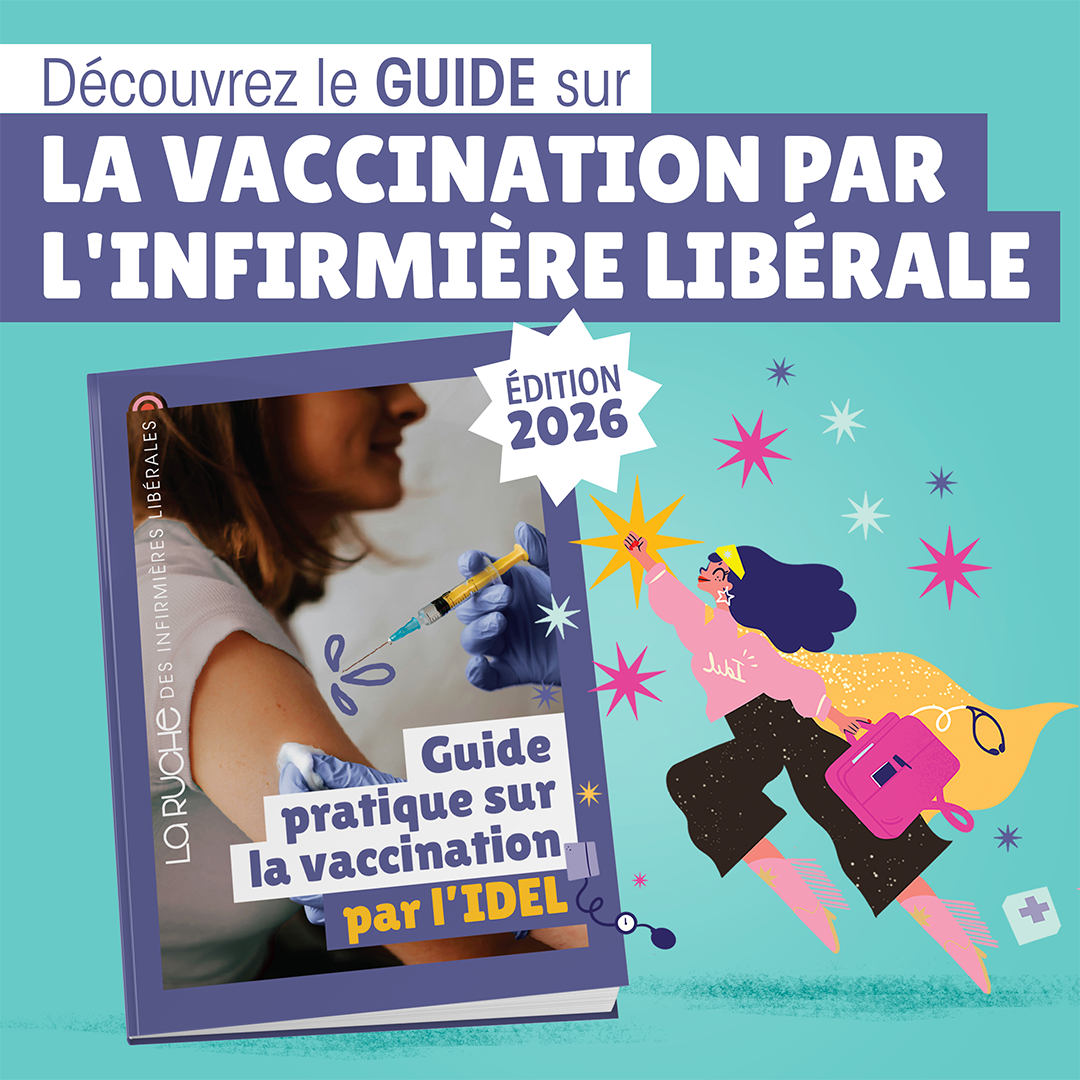 La Ruche des infirmières libérales Facebook ad: Guide gratuit - La vaccination par l'infirmière libérale