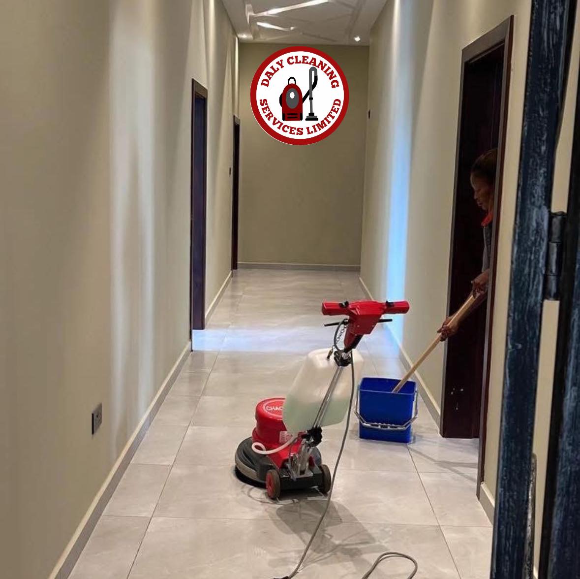 Daly Cleaning Services Limited Facebook ad: POST-CONSTRUCTION CLEANING.