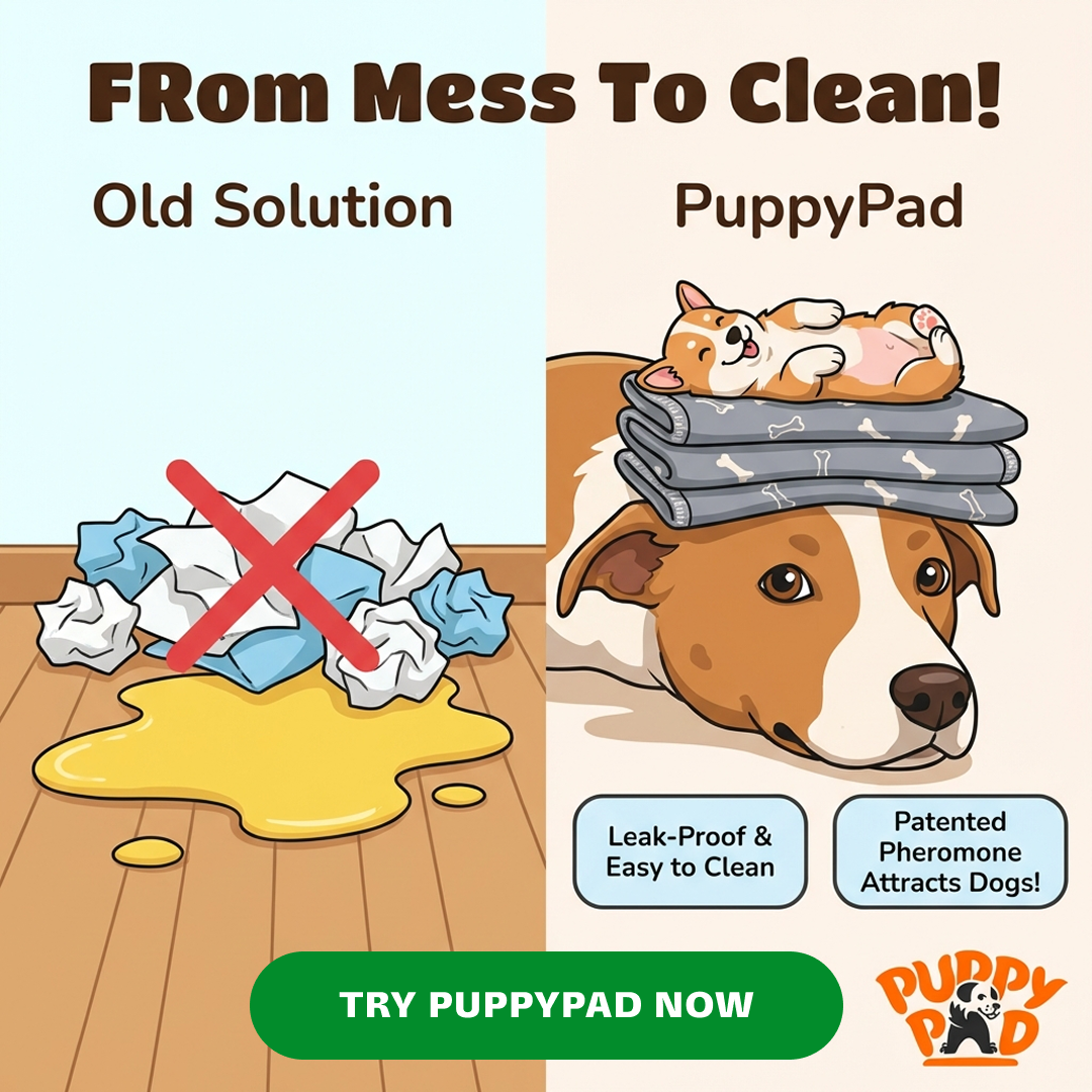 PuppyPad Facebook ad