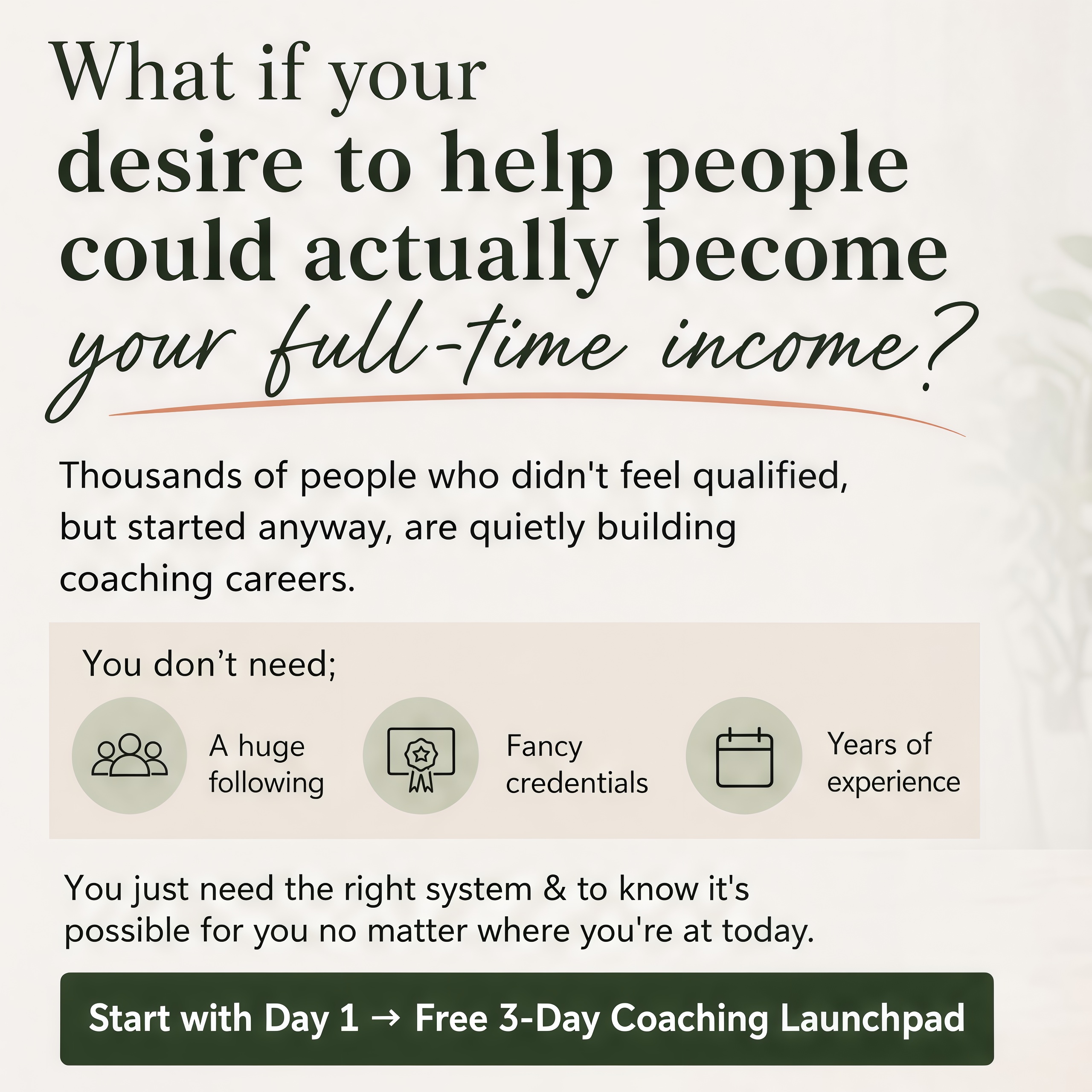 Brendon Burchard - Live. Love. Matter. Facebook ad