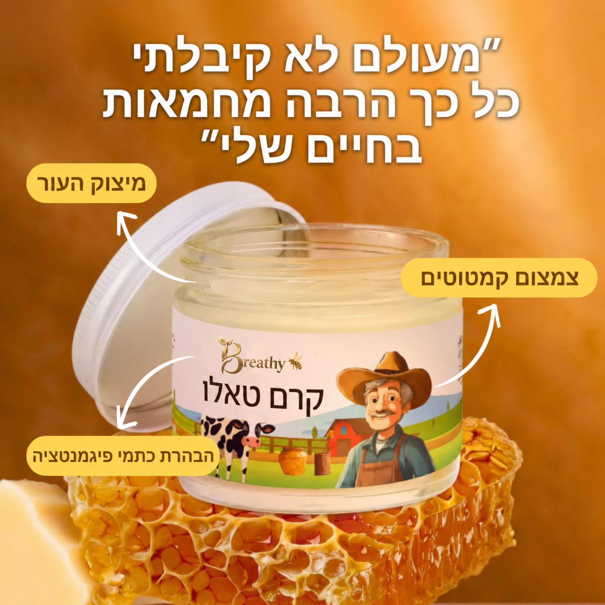 Breathypro Facebook ad: החזירי לעור שלך את המראה הבריא תוך 3 שבועות!