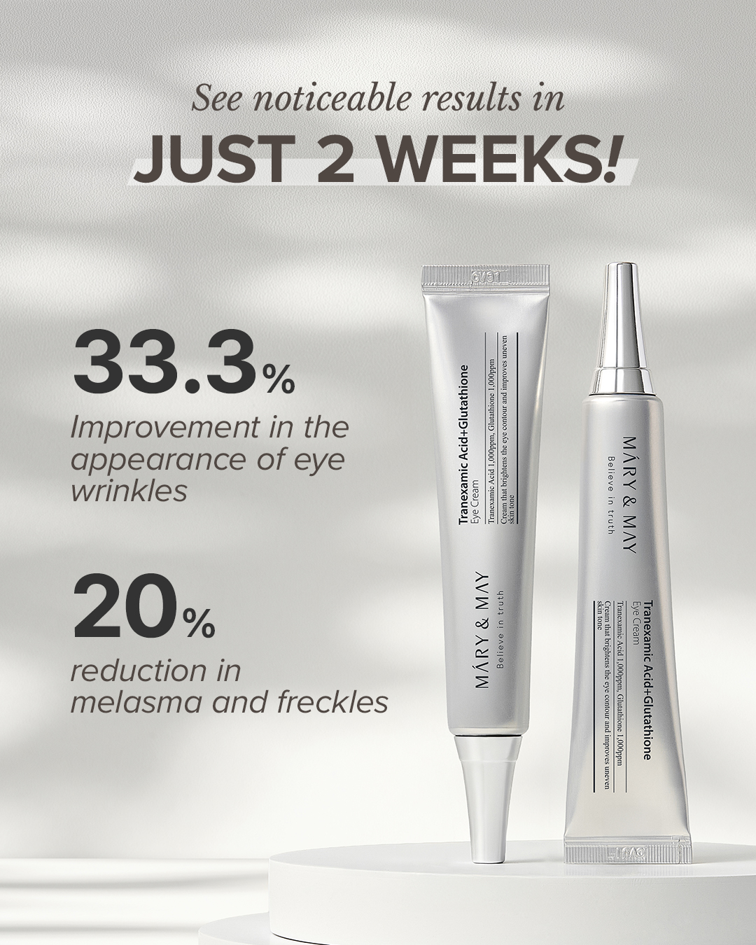 MarynMay_official Facebook ad: Mary&May best-selling eye cream isn’t popular by chance!