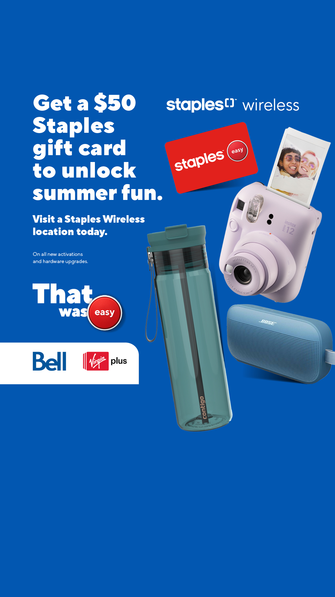 Staples Canada Facebook ad