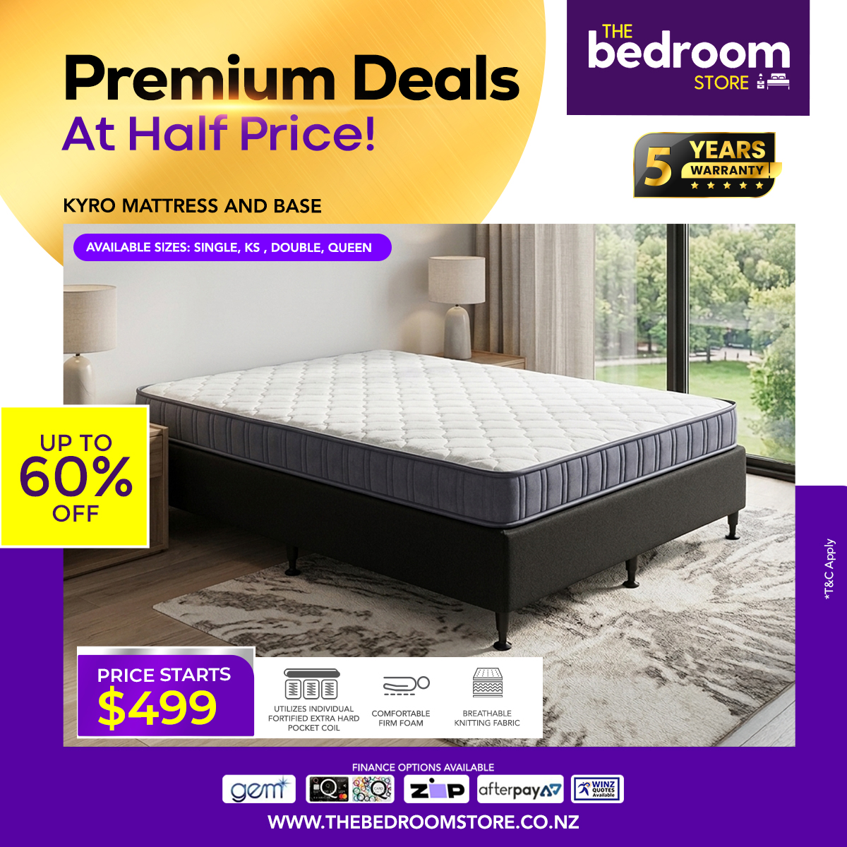 The Bedroom Store - Mt Wellington Facebook ad
