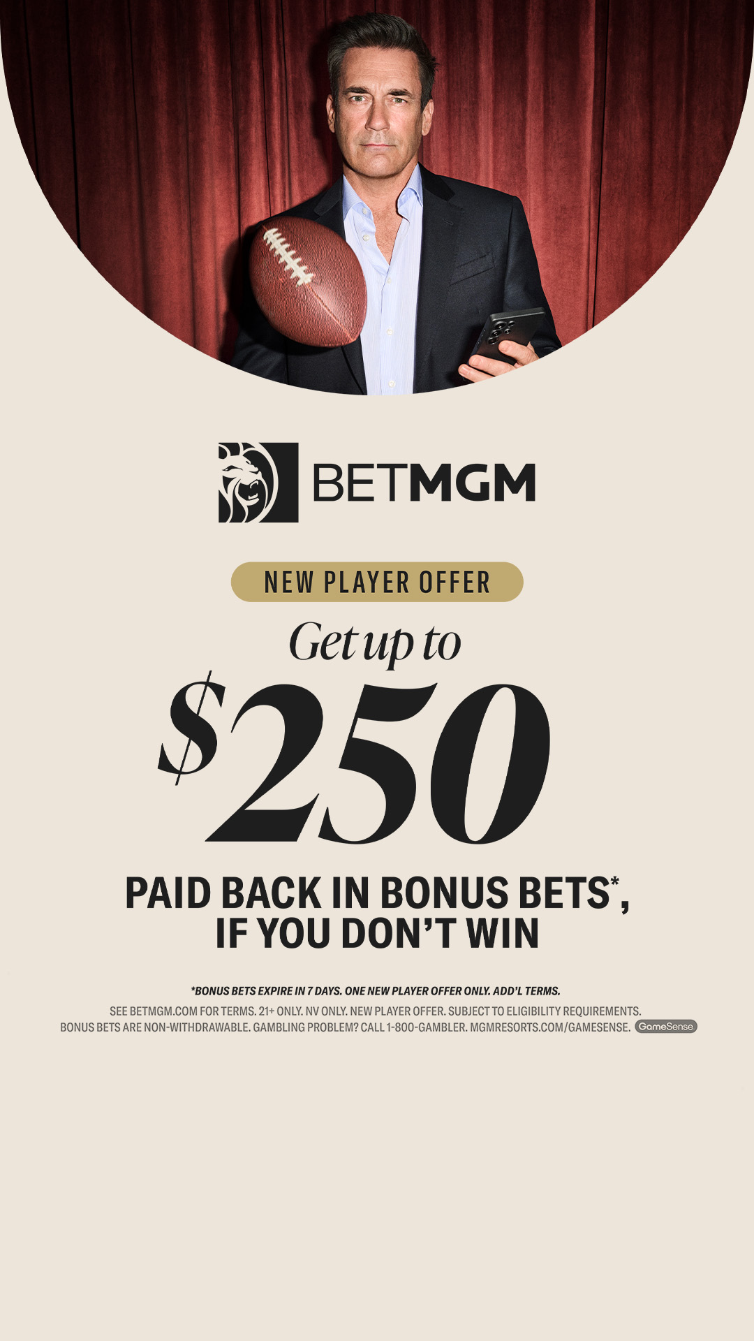 BetMGM Facebook ad