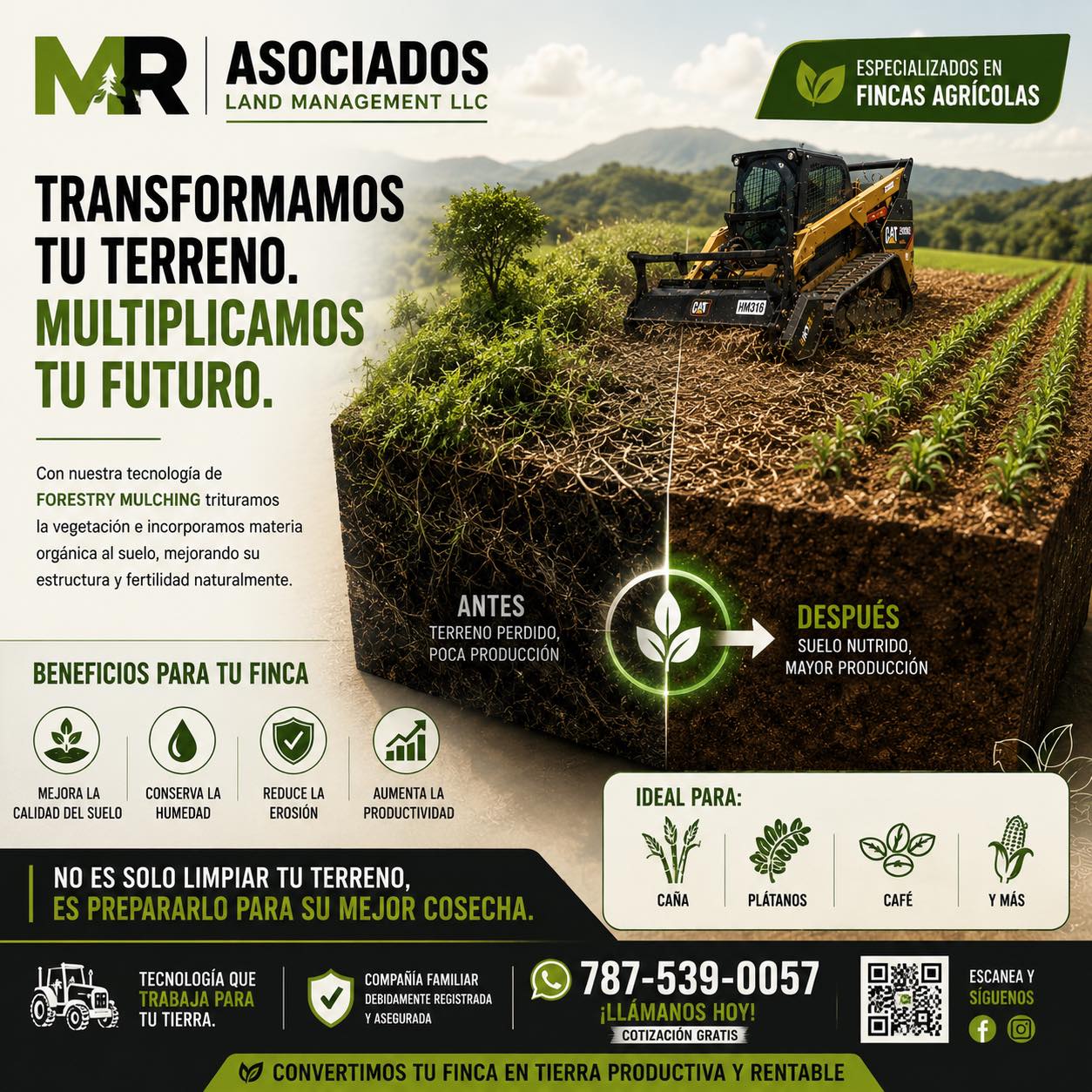 Limpieza de Terrenos PR Facebook ad