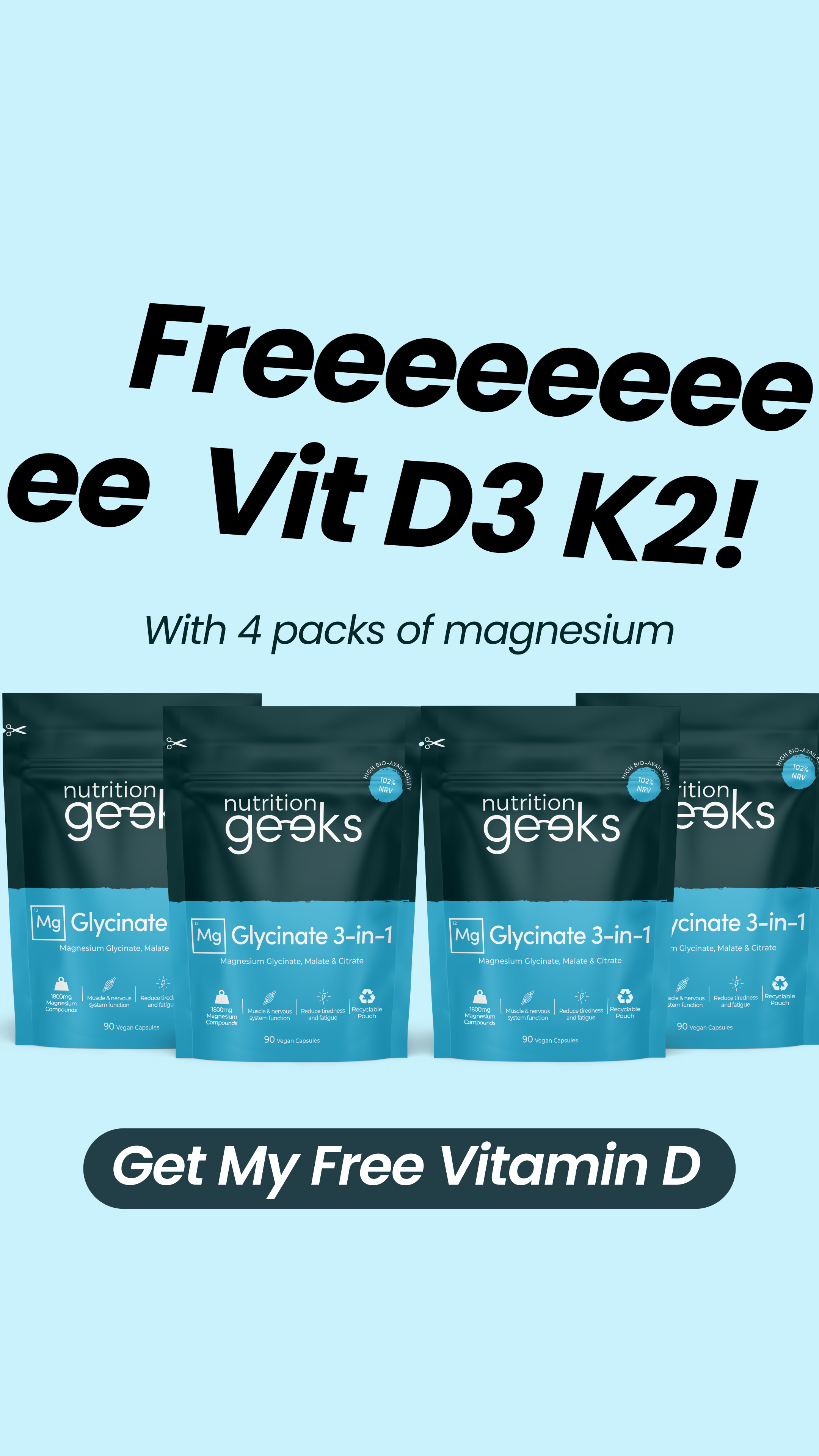 Nutrition Geeks Facebook ad